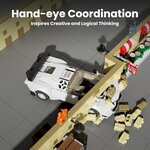 Mould King 24065 - Jeu de construction de super voitures de sport Centodieci côté rue