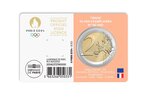 Jeux olympiques de paris 2024 - monnaie de 2€ commémorative bu - 2/5