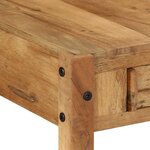 vidaXL Table basse Marron 110 x 55 x 35 cm Bois massif de récupération