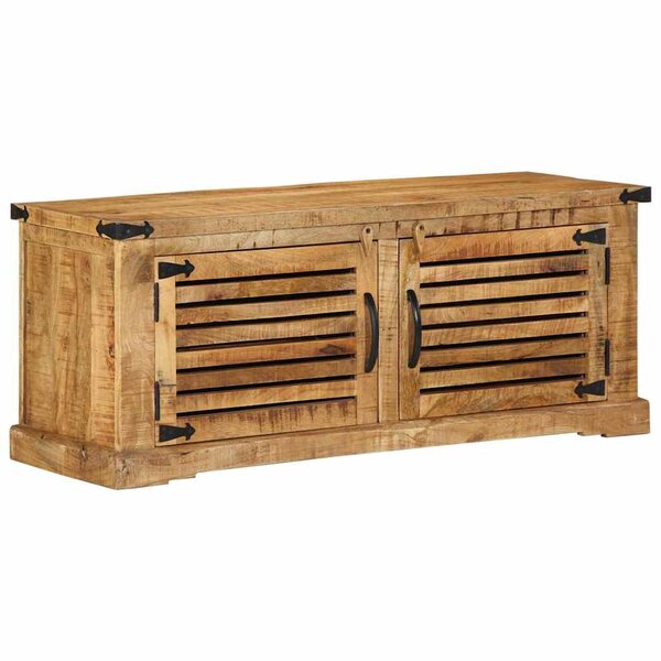 vidaXL Cabinet à chaussures avec stockage Marron 110 x 38 x 45 cm