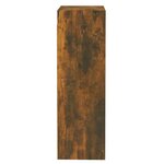 vidaXL Meubles TV 2 Pièces Chêne fumé 30 5x30x90 cm Bois d'ingénierie