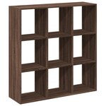 vidaXL Étagère séparatrice de pièce chêne marron 102x29x103 5 cm
