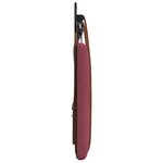 vidaXL Tête de lit suspendue Avec lumière LED Bordeaux PU antique