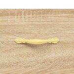 vidaXL Table de chevet chêne sonoma 40x35x47 5 cm bois d’ingénierie