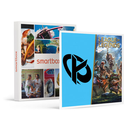 SMARTBOX - Coffret Cadeau Bon cadeau de 69 90 € sur l'e-shop de Karmine Corp et de 20 € sur League of Legends -  Multi-thèmes