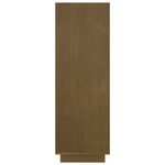 vidaXL Bibliothèque/Séparateur de pièce Marron miel 80x35x103 cm Pin