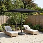vidaXL Parasol de jardin 200 x 300 cm Polyester Rectangulaire