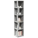 vidaXL Armoires d'angle 33 x 33 x 165 cm Engineered wood Gris béton