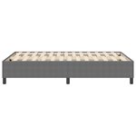 vidaXL Cadre de lit plateforme Gris clair 120 x 190 cm