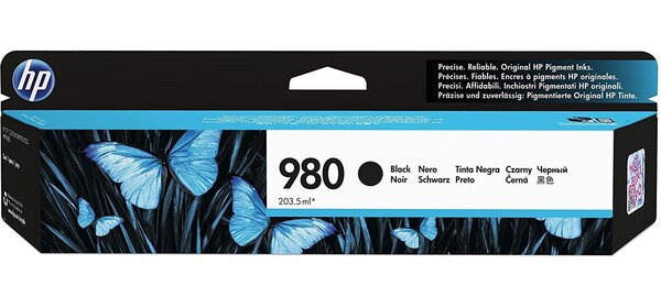 Cartouche jet d'encre originale n° 980a d8j10a 203 5 ml noir hp