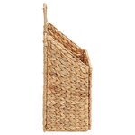 vidaXL Panier suspendu Naturel 30 x 17 5 x 49 5 cm Jacinthe d'eau