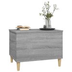 vidaXL Table basse Sonoma gris 60x44 5x45 cm Bois d'ingénierie