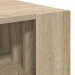vidaXL Table basse Chêne Sonoma 92 x 49 5 x 45 cm Bois d'ingénierie
