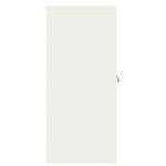 vidaXL Armoire de rangement Blanc 80 x 40 x 90 cm Acier