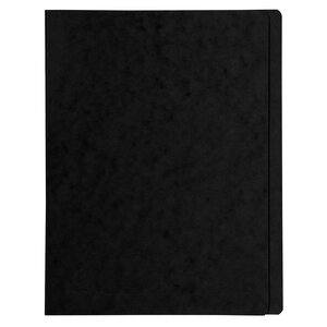 Chemise À Lamelle Carte Lustrée 355gm2 - A4 - Noir - X 25 - Exacompta