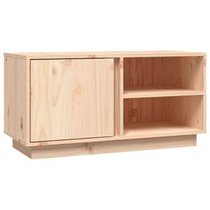 vidaXL Meuble TV 80x35x40 5 cm Bois de pin massif