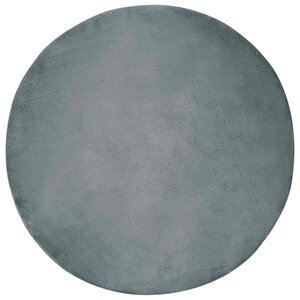 vidaXL Tapis en Fourrure Synthétique de Lapin Olite Anthracite