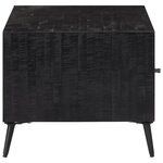 vidaXL Table basse 90x50x41 cm teck de récupération massif