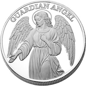 Monnaie GUARDIAN ANGEL 1/2 Oz Argent 1000 Francs Cameroon 2026 (PRÉCOMMANDE)