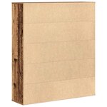 vidaXL Bibliothèque vieux bois 89x24x101 5 cm bois d'ingénierie