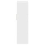 vidaXL Bibliothèque blanc 66x31x112 cm bois d'ingénierie