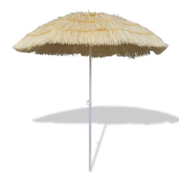 vidaXL Parasol de plage inclinable style Hawaii