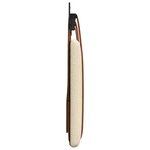 vidaXL Tête de lit suspendue Crème PU antique