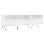 vidaXL Meuble TV blanc 150x30x44 5 cm bois d'ingénierie