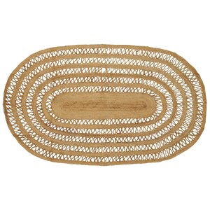vidaXL Tapis de surface Naturel 152 x 245 cm Jute
