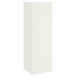 vidaXL Supports pour plantes 3 Pièces Blanc 24 x 24 x 75 cm Acier