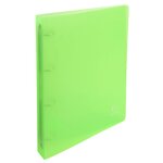 Classeur 4 Anneaux 30 Mm Polypropylène Chromaline - A4 Maxi - Vert - X 10 - Exacompta