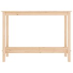 vidaXL Table console 110x40x80 cm Bois massif de pin