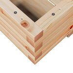 vidaXL Jardinière 110x60x26 5 cm bois de pin massif