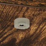 vidaXL Table d'appoint Chêne fumé 40 x 40 x 56 cm Bois d'ingénierie