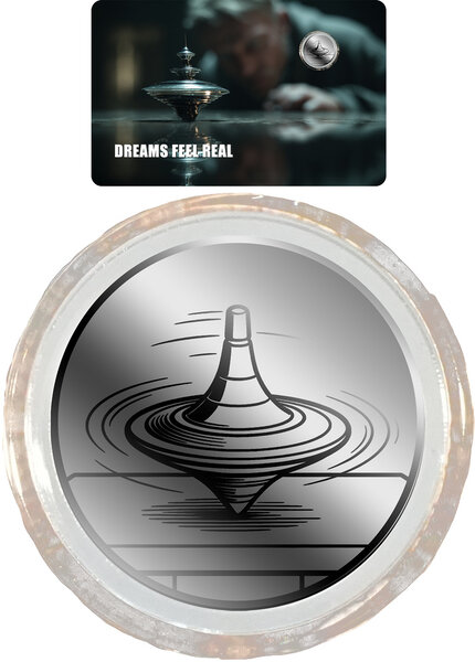 Monnaie DREAMS FEEL REAL 1/500 Oz Palladium 25$ Liberia 2026 (PRÉCOMMANDE)