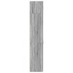 vidaXL Armoire de rangement mince sonoma gris 40x42 5x225 cm