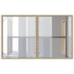 vidaXL Ensemble à manger de jardin et coussins 2 Pièces beige poly rotin
