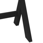 vidaXL Bureau NOAIN pieds en forme de X 120x50x75 cm bois massif pin