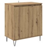 vidaXL Buffet Chêne artisanal 60 x 35 x 70 cm Bois d'ingénierie