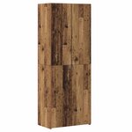 vidaXL Haut Armoire 2 Pièces Bois ancien 70 x 42 5 x 185 cm