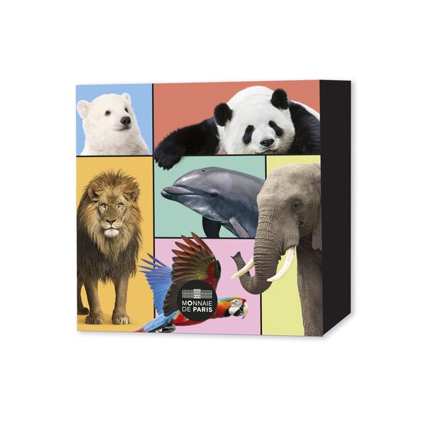 Les animaux du monde Coffret complet - lot de 6 monnaies de 5€