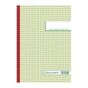 Manifold Quadrillé 5x5 29 7x21cm 50 Feuillets Tripli Autocopiants - X 5 - Exacompta