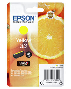 Epson cartouche oranges encre claria cartouche oranges encre claria premium jaune