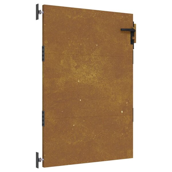 vidaXL Portail de jardin 85x150 cm acier corten