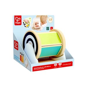 Hape E0139 - Tambour rotatif en bois avec miroir