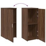 vidaXL Armoire de rangement chêne brun 40x45x103 5cm bois d'ingénierie