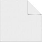 Decosol store roulant mini blanc translucide 37x160 cm