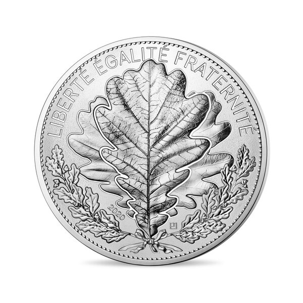 Monnaie de 20 euro argent chêne 2020