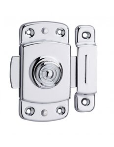 THIRARD - Verrou pour porte d'ameublement  40mm  laiton chromé - THIRARD