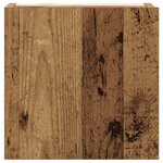 vidaXL Ensemble de meuble TV mural 8 Pièces vieux bois bois d'ingénierie